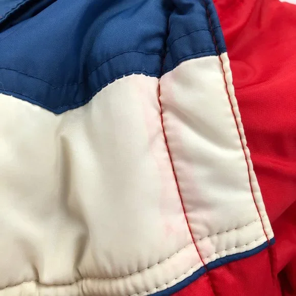 Vintage Puffer Jacket Vest Cool Sporty Ski Stranger Things Sex Education 70s 80s - Picture 9 of 14